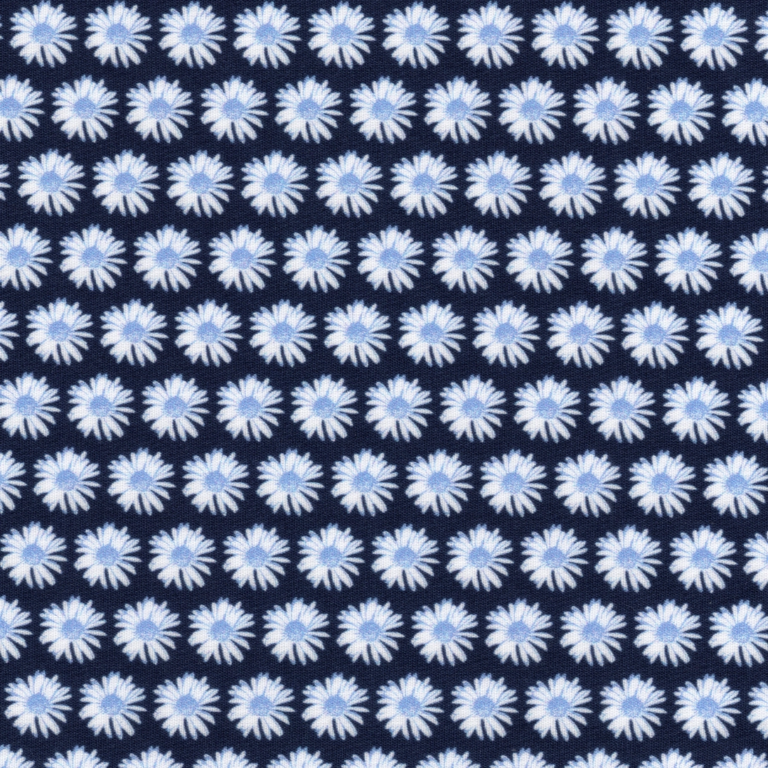 Blue & White Floral